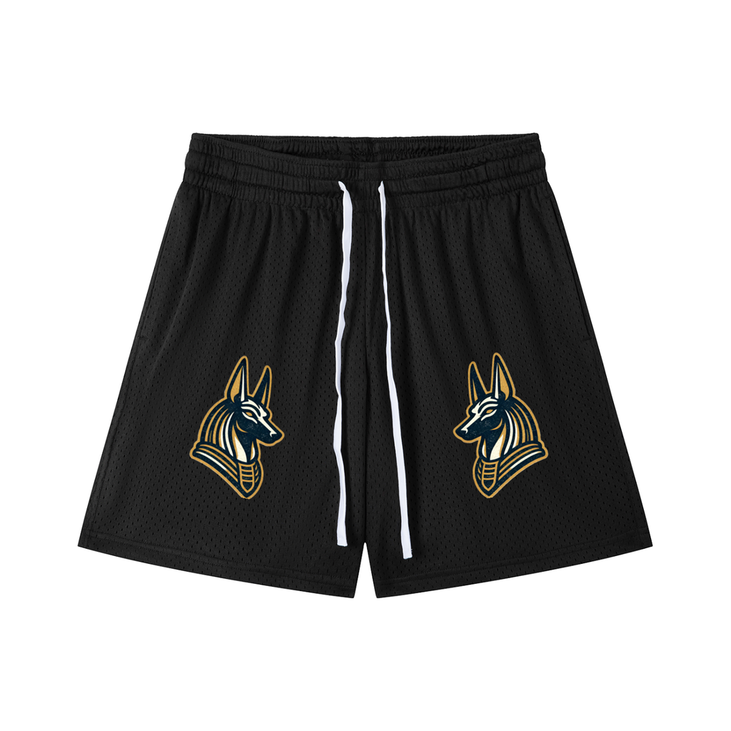Anubis (Gold) Mesh Drawstring Shorts